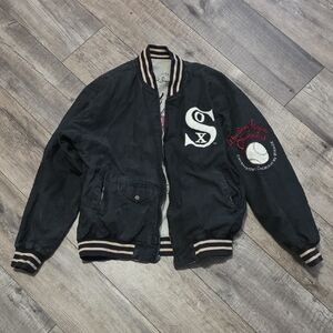Vintage 90's Chicago White Sox reversible varsity jacket by Mirage
